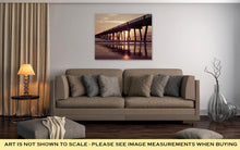 Load image into Gallery viewer, Gallery Wrapped Canvas, Jacksonville Beach Fishing Pier In Early Morning
