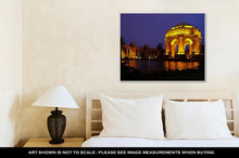 Load image into Gallery viewer, Gallery Wrapped Canvas, San Franciscos Palace Of Fine Arts At Night