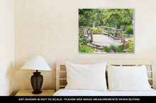 Load image into Gallery viewer, Gallery Wrapped Canvas, Green Garden