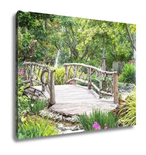 Load image into Gallery viewer, Gallery Wrapped Canvas, Green Garden