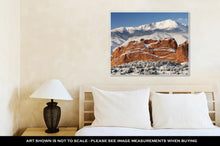 Load image into Gallery viewer, Gallery Wrapped Canvas, El Paso Pikes Peak And Gardern Of Gods