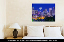 Load image into Gallery viewer, Gallery Wrapped Canvas, Denver Colorado At Night