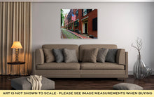 Load image into Gallery viewer, Gallery Wrapped Canvas, Acorn Street Beacon Hill Cobblestone Boston In Massachusetts USA