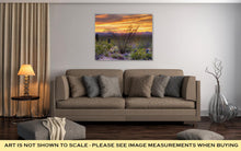 Load image into Gallery viewer, Gallery Wrapped Canvas, Sonoran Desert Catching Days Last Rays Near Tucson