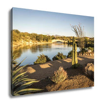 Load image into Gallery viewer, Gallery Wrapped Canvas, Desert Landscape In Tucson Arizona