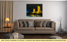 Load image into Gallery viewer, Gallery Wrapped Canvas, Golden Gates Drawbridge In Sacramento