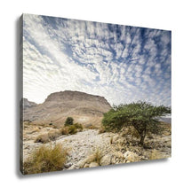 Load image into Gallery viewer, Gallery Wrapped Canvas, Masada Israel Ancient Rock Plateau Fortress In The Judaean Desert