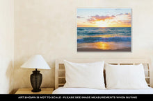 Load image into Gallery viewer, Gallery Wrapped Canvas, Sunrise Over Ocean In Miami Beach Florid