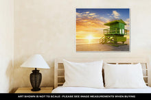 Load image into Gallery viewer, Gallery Wrapped Canvas, Miami South Beach At Sunrise Floridusa