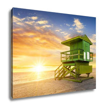 Load image into Gallery viewer, Gallery Wrapped Canvas, Miami South Beach At Sunrise Floridusa