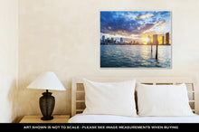 Load image into Gallery viewer, Gallery Wrapped Canvas, Miami City By Night