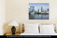 Load image into Gallery viewer, Gallery Wrapped Canvas, Cleveland Ohio In United States City Skyline