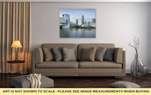 Load image into Gallery viewer, Gallery Wrapped Canvas, Cleveland Ohio In United States City Skyline