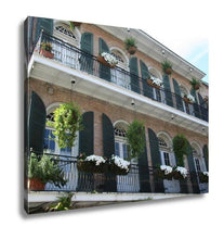 Load image into Gallery viewer, Gallery Wrapped Canvas, New Orleans French Quarter Balconies