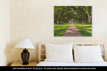 Load image into Gallery viewer, Gallery Wrapped Canvas, New Orleans Oak Alley Plantation