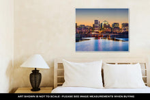 Load image into Gallery viewer, Gallery Wrapped Canvas, Rosslyn Arlington Virginiusskyline On Potomac River
