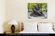 Load image into Gallery viewer, Gallery Wrapped Canvas, Washington July 14 2010 Memorial Statues Vietnam War Women Nurse Dc USA
