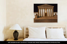 Load image into Gallery viewer, Gallery Wrapped Canvas, Us Supreme Court Capitol Hill Night Stars Washington Dc