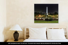 Load image into Gallery viewer, Gallery Wrapped Canvas, The Mall Smithsonian Washington Monument Washington Dc