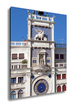 Load image into Gallery viewer, Gallery Wrapped Canvas, Clock Tower San Marcos Square Venice Italy