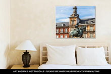 Load image into Gallery viewer, Gallery Wrapped Canvas, Statue Of Philip Iii At Mayor Plaza In Madrid