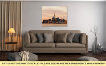 Load image into Gallery viewer, Gallery Wrapped Canvas, Cn Tower Part Of Toronto Skyline From East At Sunset