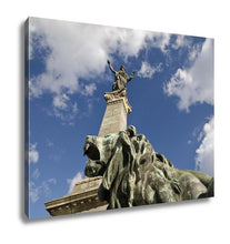 Load image into Gallery viewer, Gallery Wrapped Canvas, Freedom Tower Monument Of Freedom In City Ruse Bulgaria
