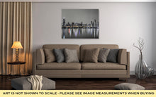 Load image into Gallery viewer, Gallery Wrapped Canvas, View Of Chicago Skyline Over Lake Michigan At Night