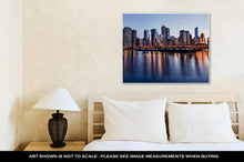 Load image into Gallery viewer, Gallery Wrapped Canvas, Sunset Over Chicago From Navy Pier