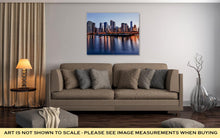 Load image into Gallery viewer, Gallery Wrapped Canvas, Sunset Over Chicago From Navy Pier