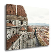 Load image into Gallery viewer, Gallery Wrapped Canvas, Cathedral Santmaridel Fiore Florence Italy Cradle Renaissance