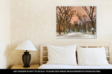 Load image into Gallery viewer, Gallery Wrapped Canvas, Central Park Night New York City