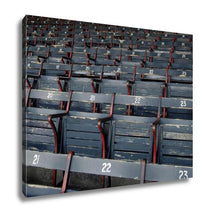 Load image into Gallery viewer, Gallery Wrapped Canvas, Fenway Park Seats