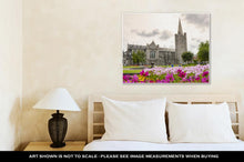 Load image into Gallery viewer, Gallery Wrapped Canvas, Spire Of Dublin Saint Patrick Cathedral In Dublin
