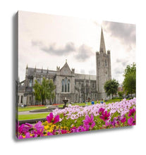 Load image into Gallery viewer, Gallery Wrapped Canvas, Spire Of Dublin Saint Patrick Cathedral In Dublin