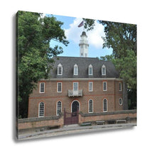 Load image into Gallery viewer, Gallery Wrapped Canvas, Capitol Building In Colonial Williamsburg Virginia