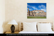 Load image into Gallery viewer, Gallery Wrapped Canvas, Colosseum Ruins Of Colloseum In Rome Italy