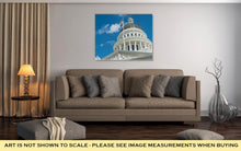 Load image into Gallery viewer, Gallery Wrapped Canvas, Sacramento State Capitol Building Of California