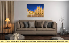Load image into Gallery viewer, Gallery Wrapped Canvas, Night At The Duomo Of Milan Cathedral In Italy