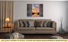 Load image into Gallery viewer, Gallery Wrapped Canvas, Brilliant Sunrise Over Reflecting Pool Dc