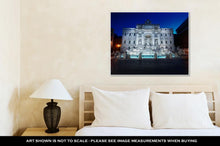 Load image into Gallery viewer, Gallery Wrapped Canvas, Trevi Fountain Rome