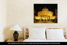 Load image into Gallery viewer, Gallery Wrapped Canvas, Castel Sant Angelo Rome