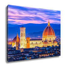 Load image into Gallery viewer, Gallery Wrapped Canvas, The Duomo Of Florence In Tuscany Italy