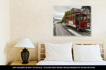 Load image into Gallery viewer, Gallery Wrapped Canvas, Cable Car In San Francisco