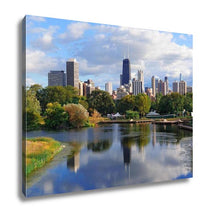 Load image into Gallery viewer, Gallery Wrapped Canvas, Chicago Skyline