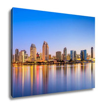 Load image into Gallery viewer, Gallery Wrapped Canvas, San Diego Californiusskyline