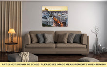 Load image into Gallery viewer, Gallery Wrapped Canvas, Panoramic View Of Gran Via Madrid Spain