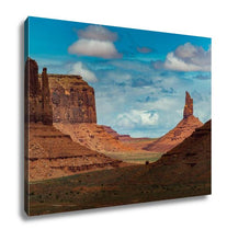 Load image into Gallery viewer, Gallery Wrapped Canvas, Mesjohn Ford Point Monument Valley