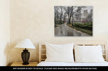Load image into Gallery viewer, Gallery Wrapped Canvas, Central Park New York City After Rain Storm