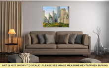 Load image into Gallery viewer, Gallery Wrapped Canvas, Manhattan Skyline And Central Park Nyc